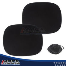 2 parasoles laterales para ventanas de coche MOCA de 15 x 17 pulgadas