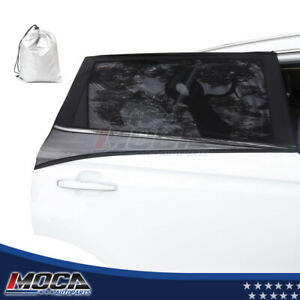 2 parasoles para ventanas laterales traseras de coche MOCA de 22" x 46"