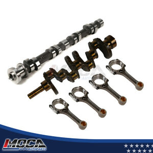 MOCA Camshaft & Crankshaft 4 Connecting Rod Set for 1984-1995 Toyota 4Runner 2.4L & 1981-1985 Toyota Celica 2.4L & 1985-1995 Toyota Pickup 2.4L & 1975 Toyota Corona 2.2L