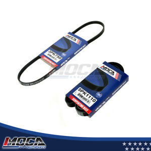 MOCA Serpentine Belt for 1998-2001 Toyota Camry 2.2L & 2000-2001 Toyota Solara 2.2L & 95-97 Toyota Celica 2.2L & 1994 Toyota Camry 2.2L