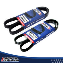 2 correas serpentinas MOCA para Honda Odyssey 2.3L de 1998