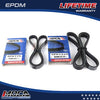 2PCS MOCA Serpentine Belt for 2002-2007 Mitsubishi Lancer 2.0L & 1997-2002 Mitsubishi Mirage 1.8L