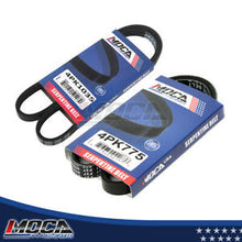 2 correas serpentinas MOCA para Nissan Maxima 3.0L (1989-1994)