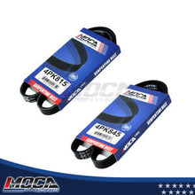 2 correas serpentinas MOCA para Hyundai Accent 1.6L (2001-2011) y Kia Rio 1.6L (2006-2011)