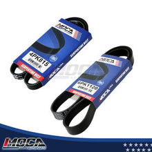 2 correas serpentinas MOCA para Nissan Sentra 1.6L (1995-1999)