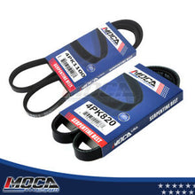 2 correas serpentinas MOCA para Toyota Paseo 1.5L (1992-1995)