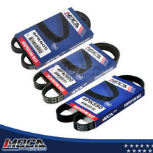 3 correas serpentinas MOCA para Hyundai Accent 1.5L (2000)