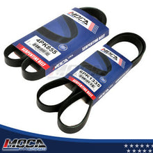 2 correas serpentinas MOCA para Nissan Altima 2.4L (1993-1996)