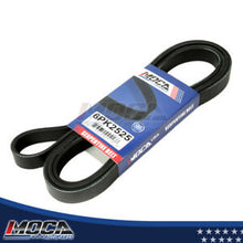 Correa serpentina MOCA 6PK2525 para Pontiac Firebird 3.1L (90-92), Mercedes-Benz 500SL 5.0L (90-92), GMC K2500 7.4L (1994) y Ford Mustang 3.8L (99-04)