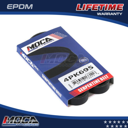 Correa serpentina MOCA 4PK695 para Eagle Talon 2.0L 1998