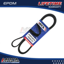 Correa serpentina MOCA 6PK1875 para Toyota Matrix 1.8L (2003-2008) y Toyota Corolla 1.8L (2003-2005) y Toyota Celica 1.8L (2003-2005)