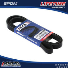 Correa serpentina MOCA 6PK2250 para Mazda 6 2.3L (modelos 06-08) y Saturn Relay 3.5L (modelos 05) y Porsche 911 3.8L (modelos 11) y Chevrolet Uplander 3.5L (modelos 05)