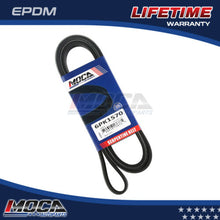 Correa serpentina MOCA 6PK1570 para Audi A4 2.0L 05-09 y Chrysler Concorde 2.7L 98-99 y Ford Fusion 1.5L 14-19 y Mercury Mystique 2.5L 96-97