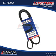 Correa serpentina MOCA 6PK1575 para Audi A4 1.8L 04-06 y Audi A4 Quattro 2.0L 05-09 y Ford Fusion 1.5L 14-19 y Mercury Mystique 2.5L 96-97