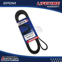 Correa serpentina MOCA 6PK1650 para Chevrolet LLV 2.2L 94-95 y Ford Aerostar 3.0L 88-90 y GMC Sonoma 2.2L 94-97 y Subaru Legacy 2.5L 10-12