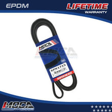 Correa serpentina MOCA 6PK1715 para Mini Cooper Countryman 1.5L 18-19 y Mercury Sable 3.0L 89-92 y Ford F-250 7.5L 88-90 y BMW X1 2.0L 16-17