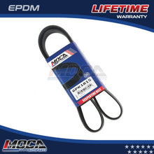 Correa serpentina MOCA 6PK1815 para Mercury Mystique 2.5L 95-97 y GMC Yukon XL 6.2L 15-17 y GMC Yukon 6.2L 15-17 y Cadillac Escalade 6.2L 15-17