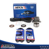 MOCA Timing Belt Kit Serpentine Belt Set for 2001-2011 Hyundai Accent 1.6L & 2006-2011 Kia Rio 1.6L