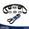 MOCA Timing Belt Kit Serpentine Belt Set for 1999-2002 Daewoo Nubira 2.0L & 2004-2008 Suzuki Forenza 2.0L