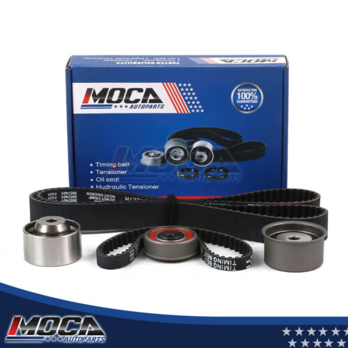MOCA Kit de correa de distribución para Hyundai Santa Fe 2.4L 01-06 y Kia Magentis 2.4L 05-06 y Kia Optima 2.4L 01-06 y Kia Magentis 01-04 2.4L