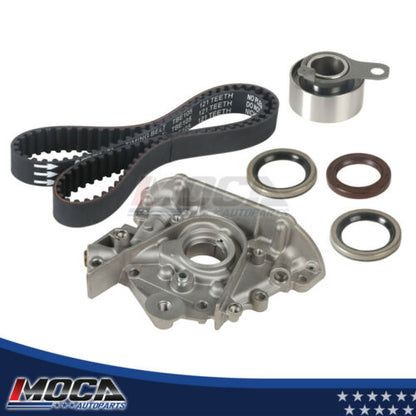 MOCA Timing Belt Kit Oil Pump Set for 1994-1996 Geo Prizm 1.8L & 1995-1997 Toyota Corolla 1.8L & 1996 Toyota Celica 1.8L