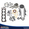 MOCA Timing Chain Kit Water Pump Head Gasket for 1985-1995 Toyota 4Runner 2.4L & 1985-1995 Toyota Pickup 2.4L & 1985 Toyota Celica 2.4L