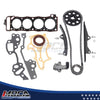 MOCA Timing Chain Kit Head Gasket Set for 1985-1995 Toyota 4Runner 2.4L & 1985-1995 Toyota Pickup 2.4L & 1985 Toyota Celica 2.4L