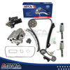 MOCA Timing Chain Kit Oil Pump Thermostat Valve Cover for 10-12 Ford Fusion 2.5L & 09-12 Ford Escape 2.5L & 09-11 Mercury Mariner 2.5L