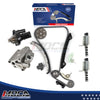 MOCA Timing Chain Kit Solenoid Thermostat Oil Pump for 10-12 Ford Fusion 2.5L & 09-13 Ford Escape 2.5L & 09-11 Mercury Mariner 2.5L & 06-09 Mercury Milan 2.3L