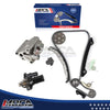 MOCA Timing Chain Kit Oil Pump Thermostat for 10-13 Ford Fusion 2.5L & 09-13 Ford Escape 2.5L & 09-11 Mercury Mariner 2.5L & 06-09 Mercury Milan 2.3L