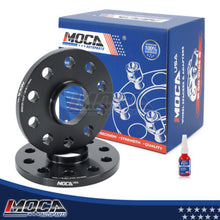 Espaciadores de rueda MOCA de 5 x 4,5 a 5 x 4,5 para Lexus ES (ES300/ES330/ES350/ES300h) (1992-2021), Toyota Avalon (1995-2021) y Corolla Altis (2009-2013). Rosca de 12 mm, M12 x 1,25 (2 unidades), color negro.