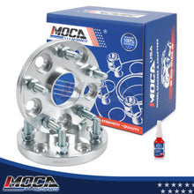 Espaciadores de rueda MOCA de 5 x 4,5 a 5 x 4,5 para Scion Tc (2011-2016), xB (2008-2015), Lexus ES300 (1992-2003), ES300h (2013-2018), ES330 (2004-2006), paso de rosca de 15 mm, M12 x 1,5 (2 unidades), color plateado