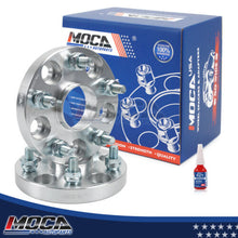 Espaciadores de rueda MOCA de 5 x 4,5 a 5 x 4,5 para Lexus (2001-2005, 2016-2018 IS300, 2006-2018 IS350, 2008-2011 GS460, 2016 IS200t, 2006-2015 IS250). Rosca de 20 mm, M12 x 1,5 (2 unidades), color plateado.