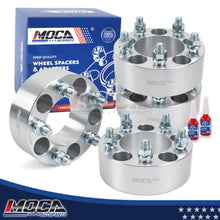 Espaciadores de rueda MOCA de 5 x 4,5 a 5 x 4,5 para Dodge Nitro SXT 3,7 L (2007-2011), Ford Edge SE 3,5 L (2007-2014) y Ford Edge SEL 3,5 L (2007-2014). Rosca de 15 mm, 1/2" x 20, 4 unidades, color plateado.