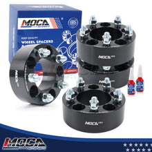 Espaciadores de rueda MOCA de 5 x 4,5 a 5 x 4,5 para Dodge Nitro SXT 3,7 L (2007-2011), Ford Edge SE 3,5 L (2007-2014) y Ford Edge SEL 3,5 L (2007-2014). Rosca de 15 mm, 1/2" x 20, 4 unidades, color plateado.