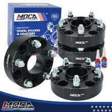 Espaciadores de rueda MOCA de 5x5 a 5x5 para Jeep Wrangler JL (2018, 2019, 2020, 2021), Grand Cherokee WK2 (2011-2021) y Gladiator JT (2019, 2020, 2021). Rosca de 38 mm, M14x1,5 (4 unidades), color negro.