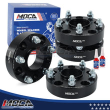 Espaciadores de rueda MOCA de 5 x 5,5 a 5 x 5,5 para Chrysler Aspen (2007-2009), Dodge Dakota (2005-2010), Ram 1500 (2002-2010) y Ram 1500 (2011-2013). Rosca de 38 mm, 9/16", 4 unidades, color negro.