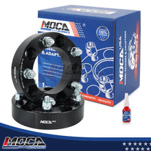 Espaciadores de rueda MOCA de 5 x 5,5 a 5 x 5,5 para Chevrolet Grand Vitara Limited 2,5 L (2000-2002), Vitara JLS 1,6 L y 2,0 L (2000-2001) y Vitara JLS 2,0 L (2000-2002). Rosca de 38 mm, M12 x 1,25 (2 unidades), color negro.