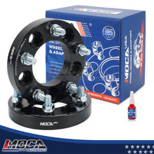 Adaptador de espaciadores de rueda MOCA de 5 x 4,75 a 5 x 5 para Corvette Base 6,2 L (2008-2013), XLR V 4,4 L (2006-2009), Corvette Z06 7,0 L (2006-2013) y Corvette Base 6,0 L (2005-2007). Rosca de 25 mm (M12 x 1,25, 2 unidades), color negro.