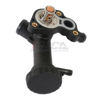Conjunto de carcasa del termostato compatible con Mini Cooper Convertible 1.6L L4 (2002-2008)