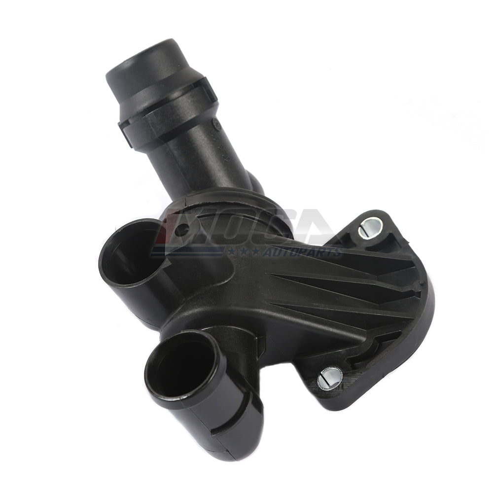 Conjunto de carcasa del termostato compatible con Audi A4 A4 Quattro 2.0L L4 Turboalimentado 05-09