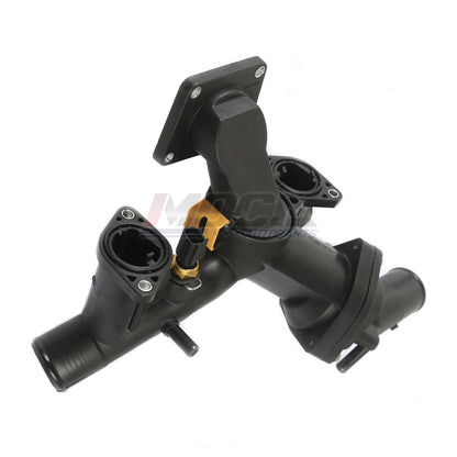 Conjunto de carcasa del termostato compatible con Land Rover LR3 Range Rover Sport 4.4L DOHC 05-09