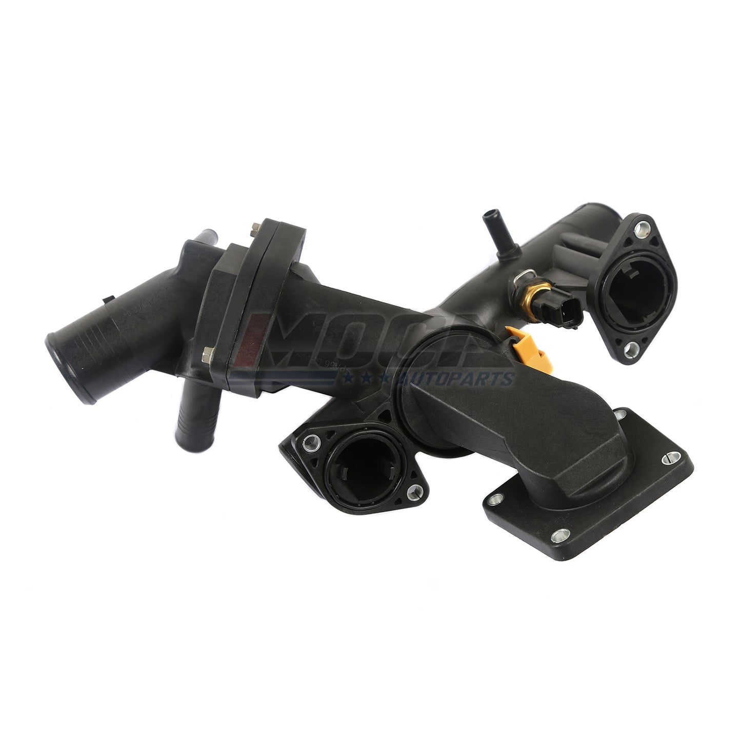 Conjunto de carcasa del termostato compatible con Land Rover LR3 Range Rover Sport 4.4L DOHC 05-09