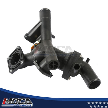 Conjunto de carcasa del termostato compatible con Land Rover LR3 Range Rover Sport 4.4L DOHC 05-09