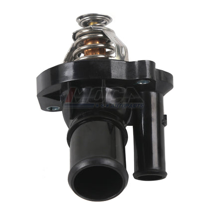 Conjunto de carcasa del termostato compatible con Mercury Ford Focus Ranger 2.0 2.5L L4 DOHC 04-18
