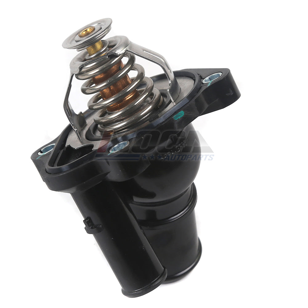 Conjunto de carcasa del termostato compatible con Mercury Ford Focus Ranger 2.0 2.5L L4 DOHC 04-18