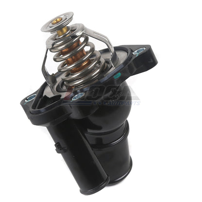 Conjunto de carcasa del termostato compatible con Mercury Ford Focus Ranger 2.0 2.5L L4 DOHC 04-18