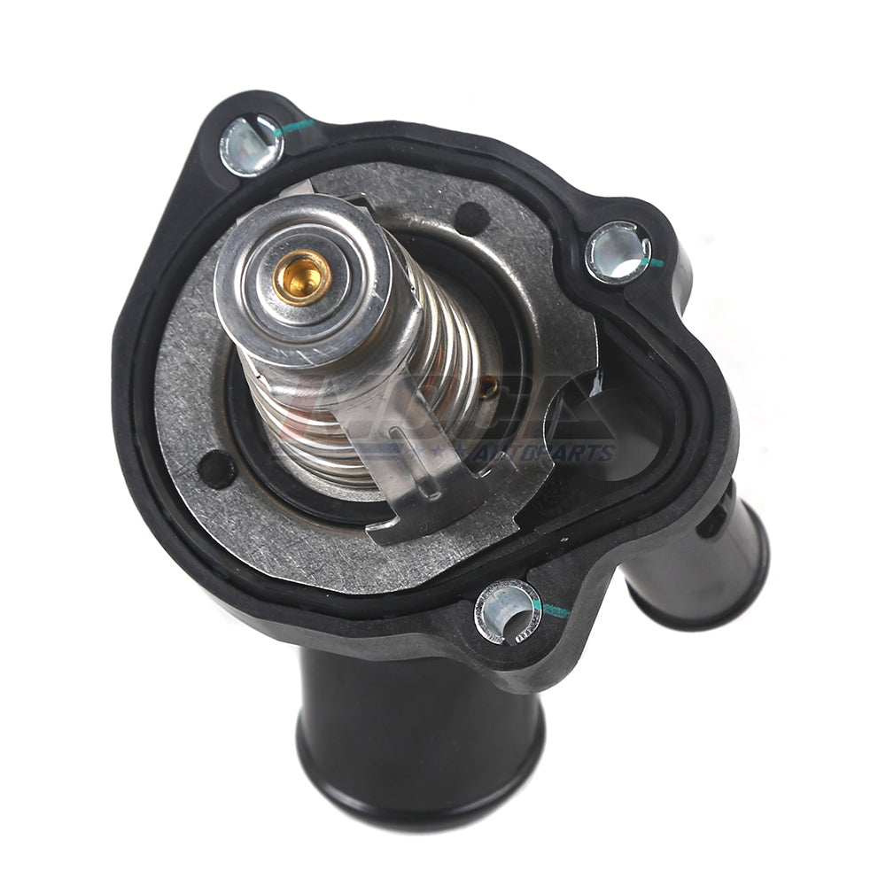 Conjunto de carcasa del termostato compatible con Mercury Ford Focus Ranger 2.0 2.5L L4 DOHC 04-18