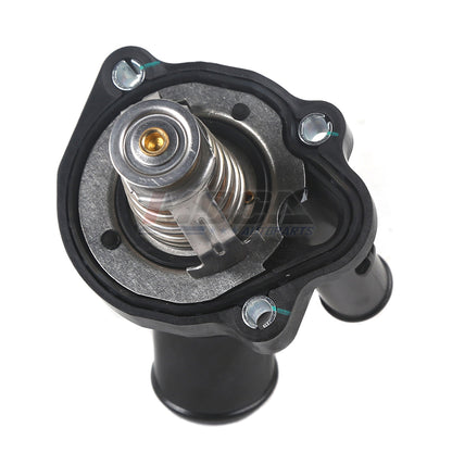 Conjunto de carcasa del termostato compatible con Mercury Ford Focus Ranger 2.0 2.5L L4 DOHC 04-18
