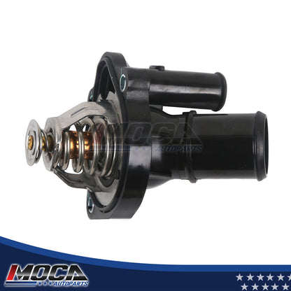 Conjunto de carcasa del termostato compatible con Mercury Ford Focus Ranger 2.0 2.5L L4 DOHC 04-18